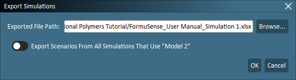 simulation export