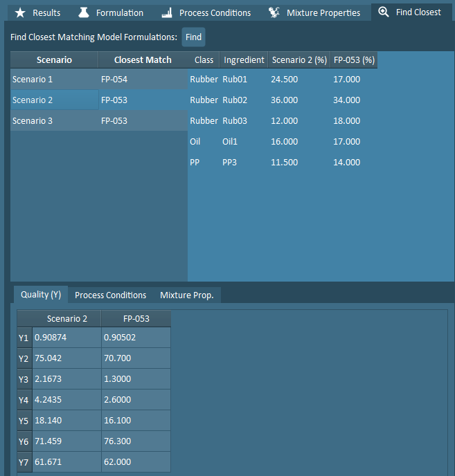simulation results find closest