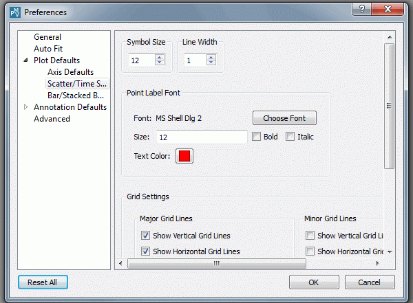 ProMVpreferencesdialog