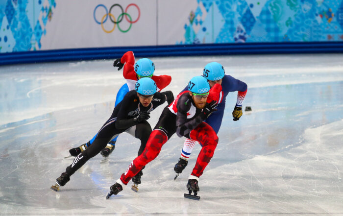 Olivier Jean Canadian Olympic Speed Skater